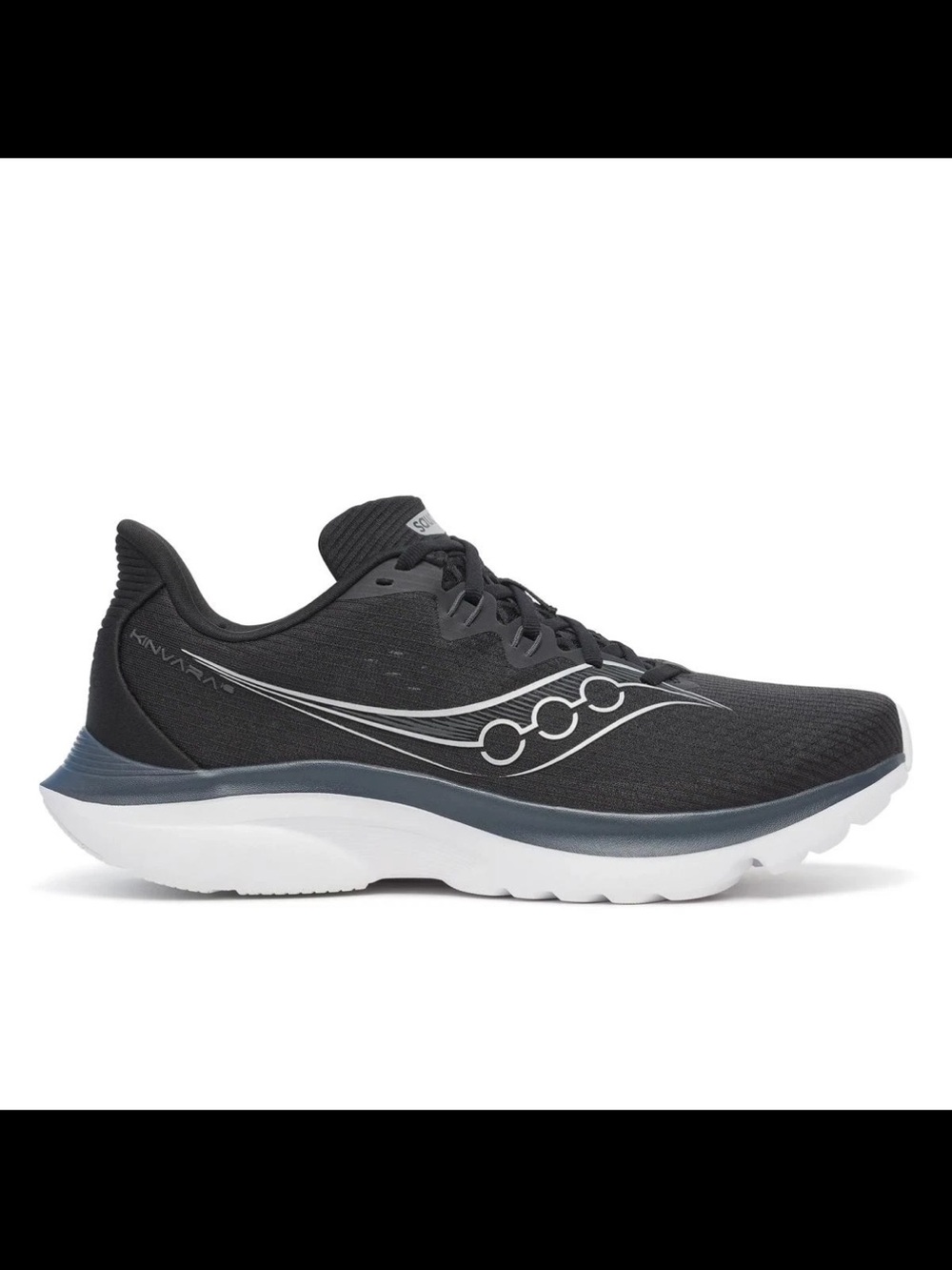 Saucony Women’s Kinvara 16 Running Shoes Regular Width Black White Size 8 M US